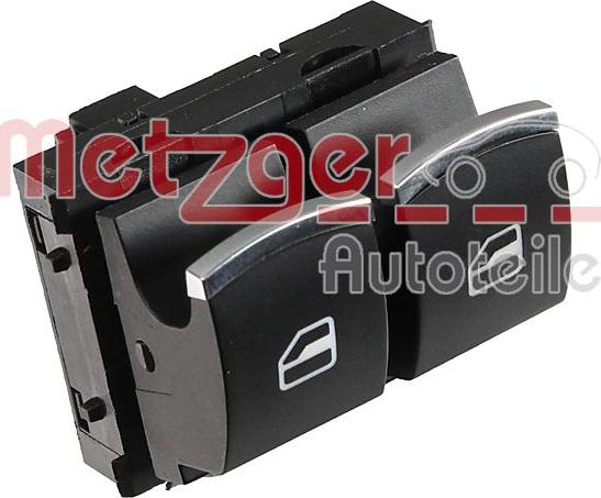 Metzger 09161041 - Switch, window regulator car-mod.net