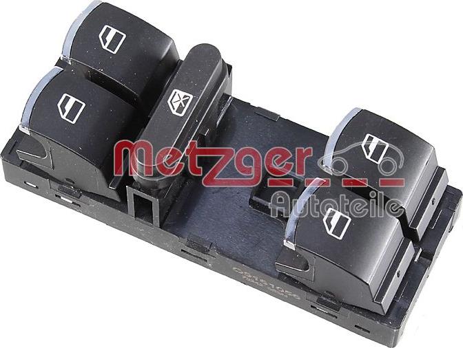 Metzger 09161056 - Switch, window regulator car-mod.net
