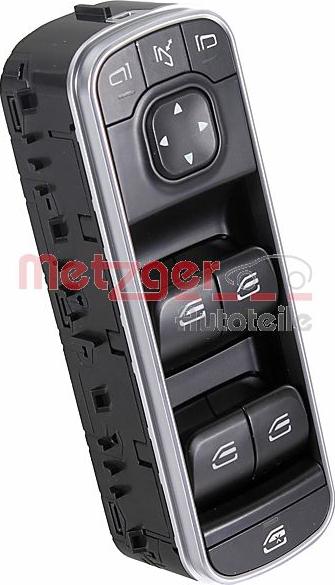 Metzger 09161152 - Switch, window regulator car-mod.net