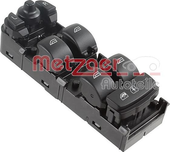 Metzger 09161167 - Switch, window regulator car-mod.net