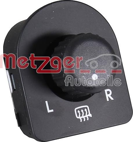 Metzger 09161128 - Switch, mirror adjustment car-mod.net