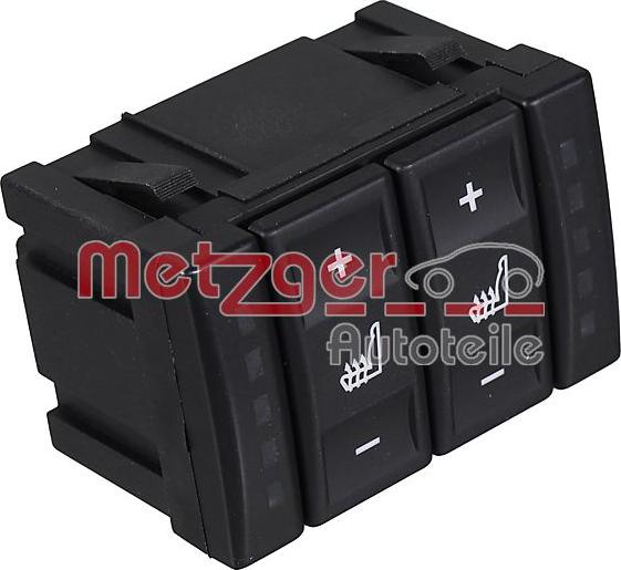 Metzger 09161216 - Switch, seat heating car-mod.net