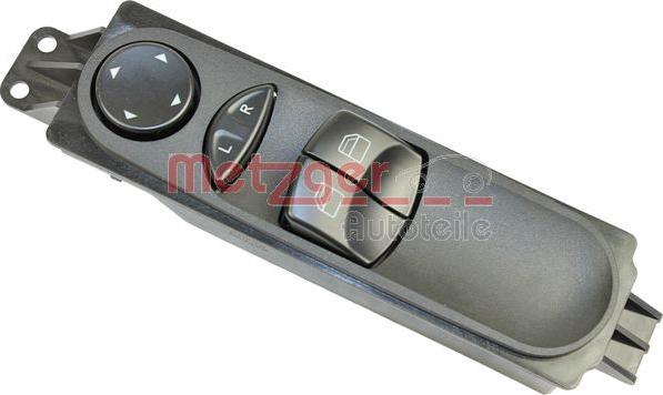 Metzger 0916392 - Switch, window regulator car-mod.net