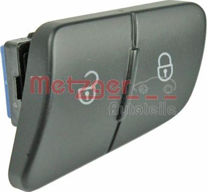 Metzger 0916319 - Door lock switch, button car-mod.net