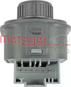 Metzger 0916310 - Switch, mirror adjustment car-mod.net