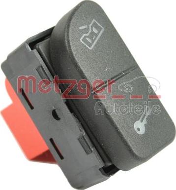 Metzger 0916333 - Door lock switch, button car-mod.net