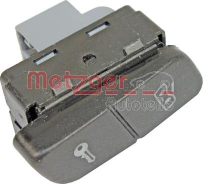Metzger 0916321 - Door lock switch, button car-mod.net