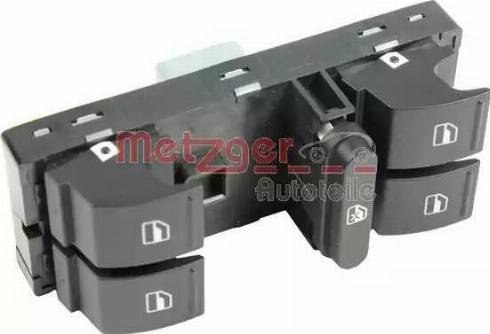 Metzger 0916306 - Switch, window regulator car-mod.net