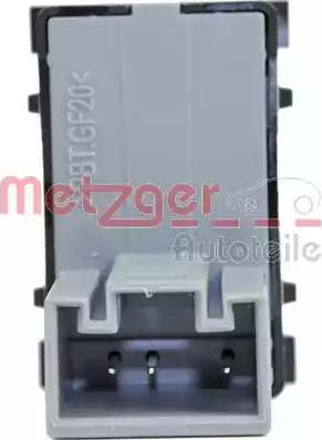 Metzger 0916263 - Switch, window regulator car-mod.net