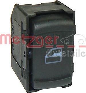 Metzger 0916222 - Switch, window regulator car-mod.net