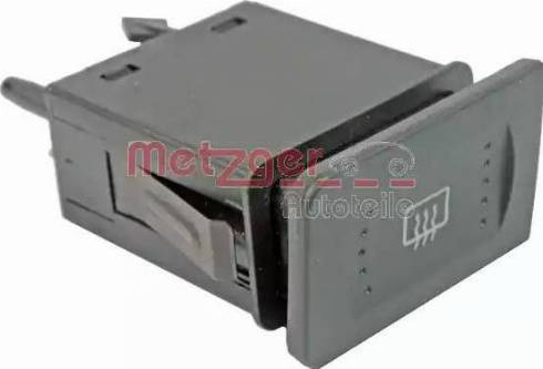 Metzger 0916274 - Switch, rear window heating car-mod.net