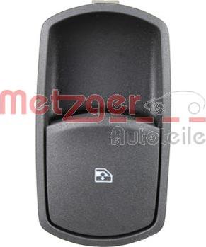 Metzger 0916717 - Switch, window regulator car-mod.net