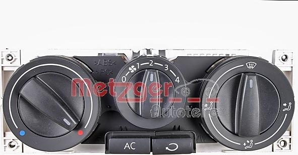 Metzger 0916722 - Control Element, heating / ventilation car-mod.net