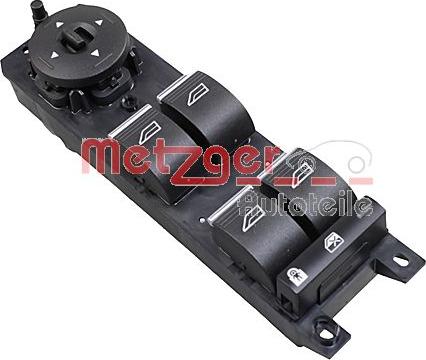 Metzger 0916779 - Switch, window regulator car-mod.net