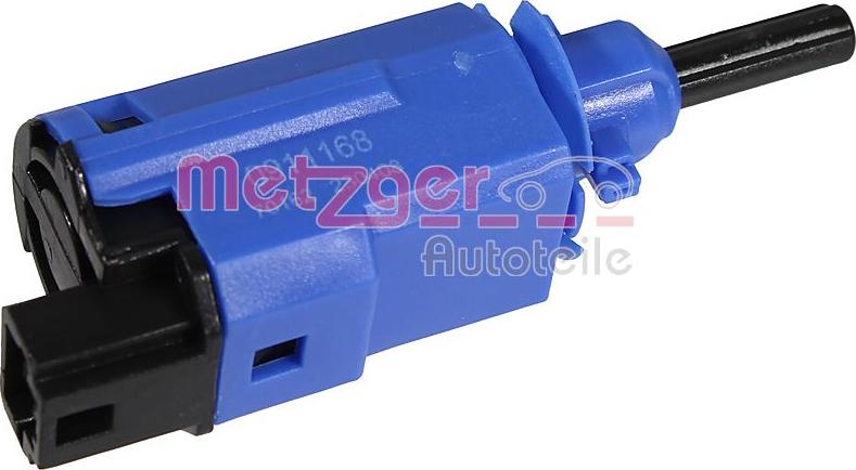 Metzger 0911168 - Switch, clutch control (cruise control) car-mod.net