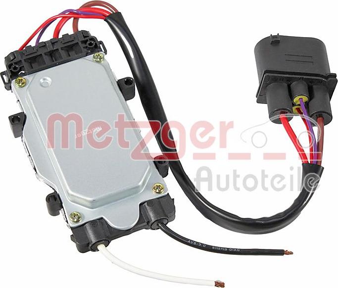 Metzger 0917449 - Control Unit, electric fan (engine cooling) car-mod.net