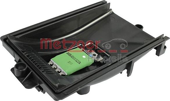 Metzger 0917032 - Resistor, interior blower car-mod.net