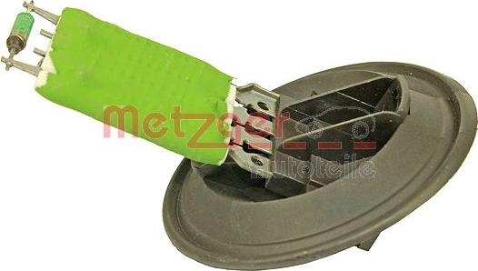 Metzger 0917028 - Resistor, interior blower car-mod.net