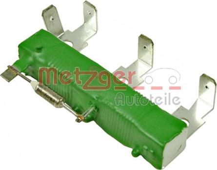 Metzger 0917313 - Resistor, interior blower car-mod.net