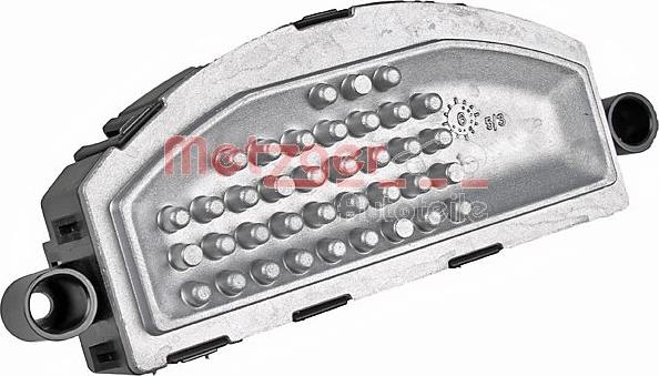 Metzger 0917208 - Regulator, passenger compartment fan car-mod.net