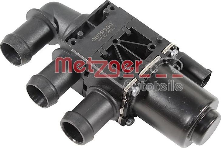 Metzger 0899339 - Control Valve, coolant car-mod.net