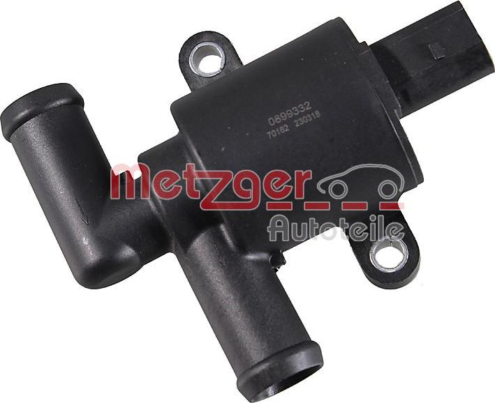 Metzger 0899332 - Control Valve, coolant car-mod.net