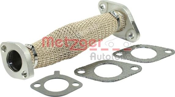 Metzger 0892652 - Pipe, EGR valve car-mod.net