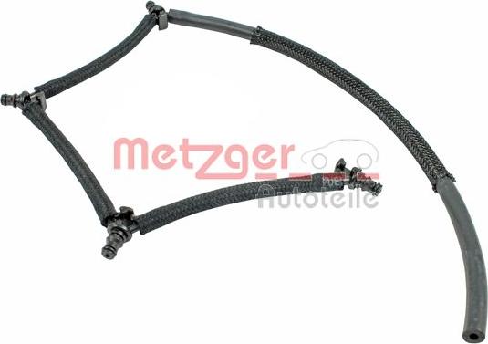 Metzger 0840031 - Hose, fuel overflow car-mod.net