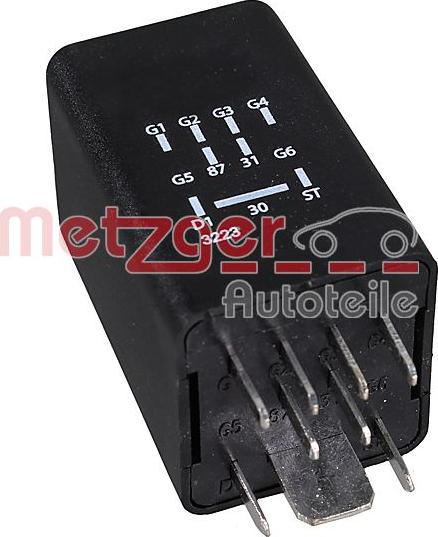 Metzger 0884045 - Relay, glow plug system car-mod.net