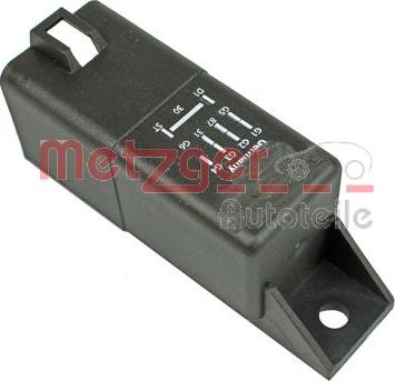 Metzger 0884020 - Relay, glow plug system car-mod.net