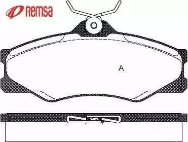 ACDelco AC427781D - Brake Pad Set, disc brake car-mod.net