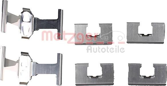 Metzger 109-1203 - Accessory Kit for disc brake Pads car-mod.net