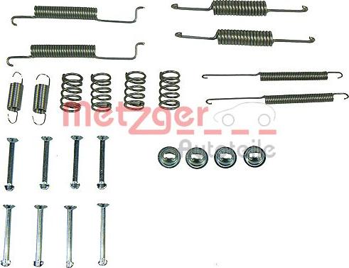Metzger 105-0569 - Accessory Kit, brake shoes car-mod.net