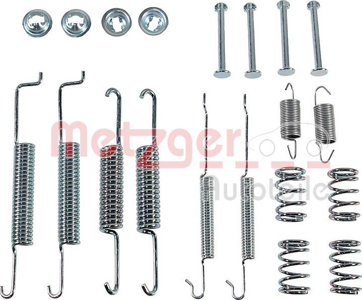 Metzger 105-0680 - Accessory Kit, brake shoes car-mod.net