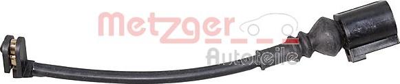 Metzger 1190391 - Warning Contact, brake pad wear car-mod.net