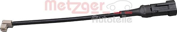 Metzger 1190236 - Warning Contact, brake pad wear car-mod.net
