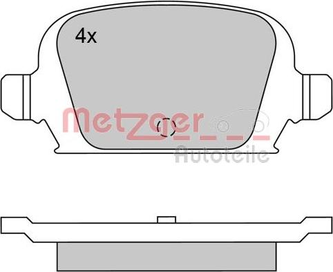 Alanko 10300334 - Brake Pad Set, disc brake car-mod.net