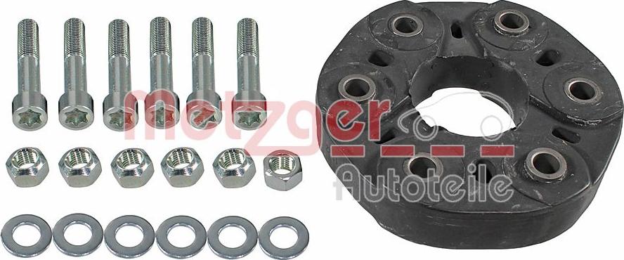 Metzger 8073644 - Flexible disc, propshaft joint car-mod.net