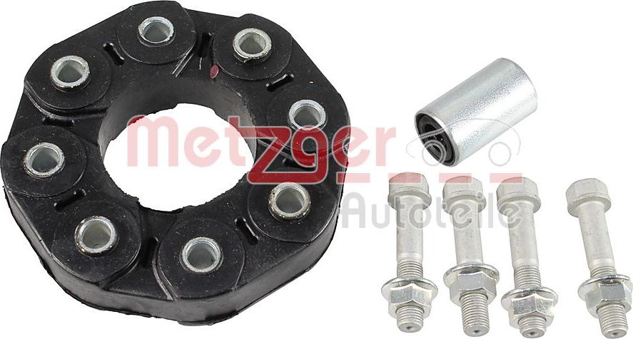 Metzger 8073627 - Flexible disc, propshaft joint car-mod.net