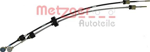 Metzger 3150398 - Cable, tip, manual transmission car-mod.net