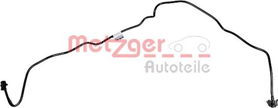 Metzger 2420504 - Radiator Hose car-mod.net