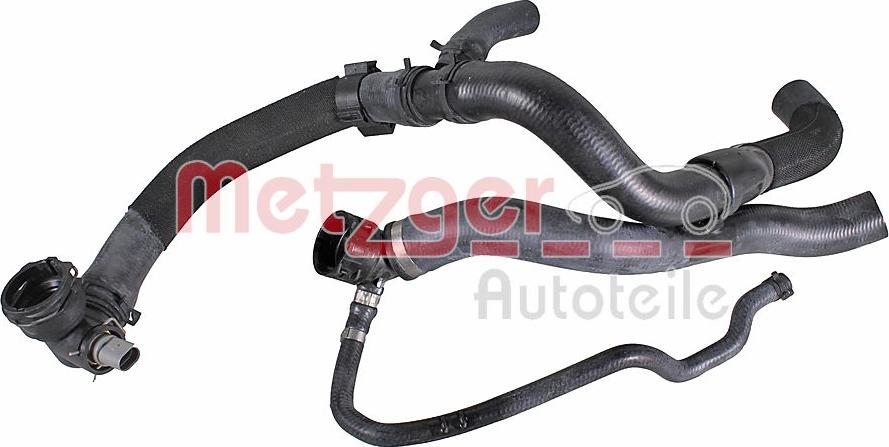 Metzger 2421663 - Radiator Hose car-mod.net