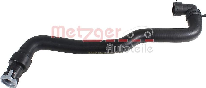 Metzger 2421805 - Radiator Hose car-mod.net