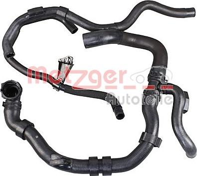 Metzger 2421280 - Radiator Hose car-mod.net
