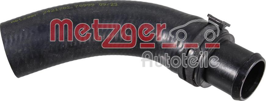 Metzger 2421782 - Radiator Hose car-mod.net