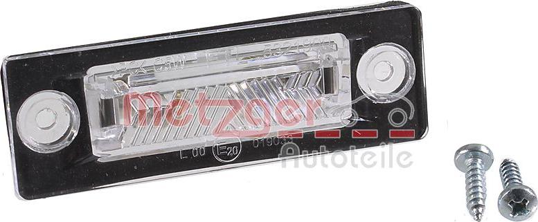 Metzger 2080039 - Licence Plate Light car-mod.net