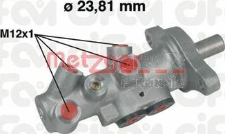 Metzger 202-295 - Brake Master Cylinder car-mod.net