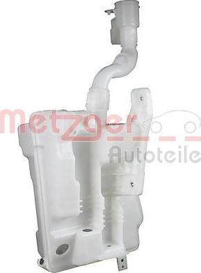 Metzger 2140342 - Washer Fluid Tank, window cleaning car-mod.net