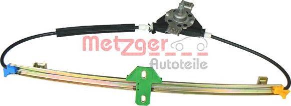 Metzger 2160080 - Window Regulator car-mod.net