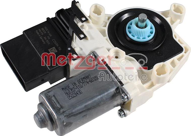 Metzger 2160800 - Electric Motor, window regulator car-mod.net